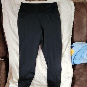 Black High-Waisted Leggings